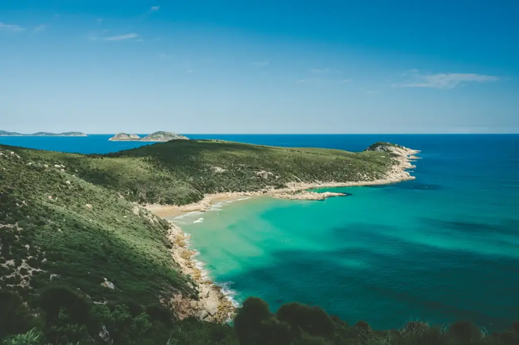 Aerial View of Wilsons Promontory National Park